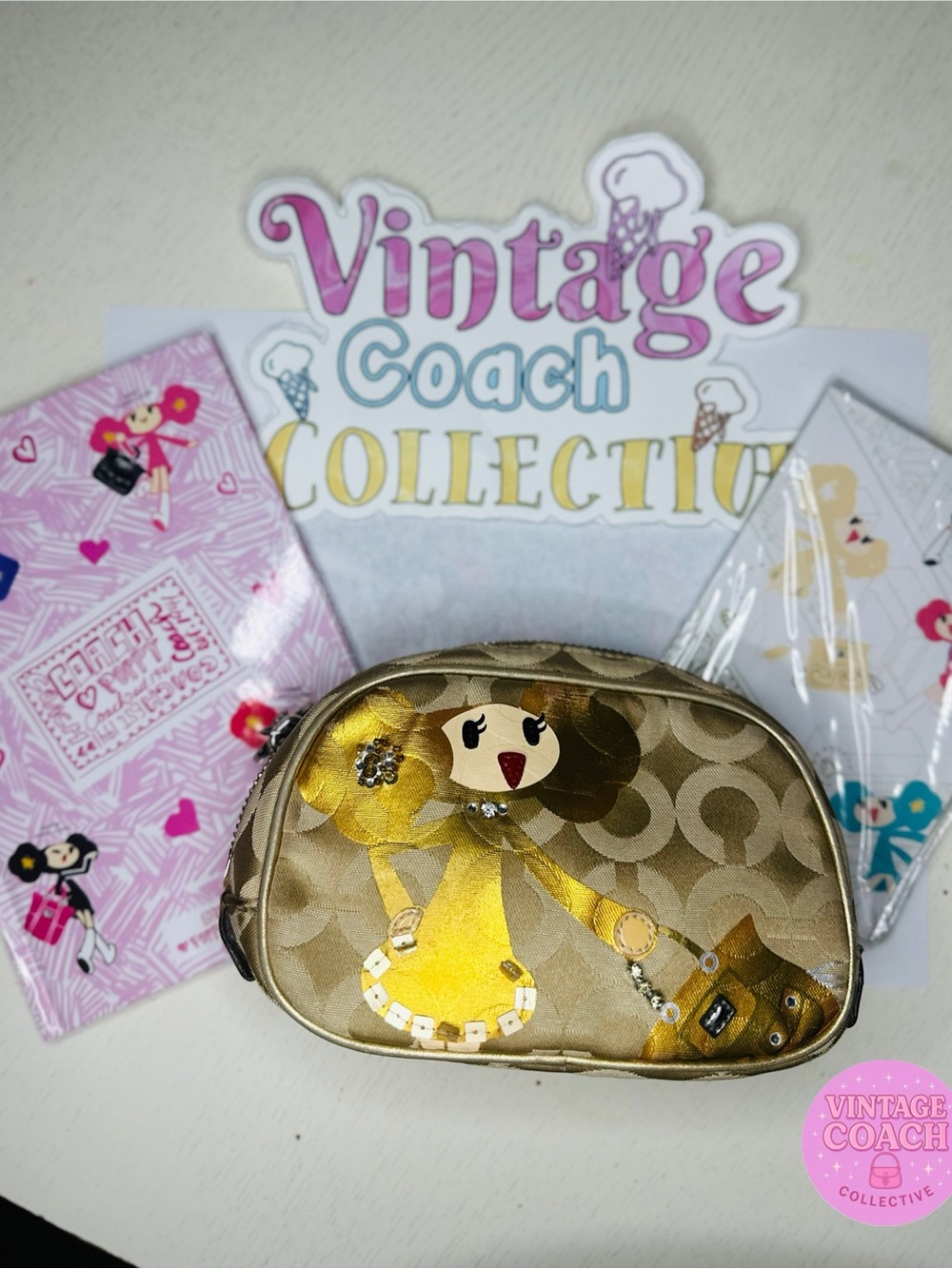 Coach poppy bundle of three